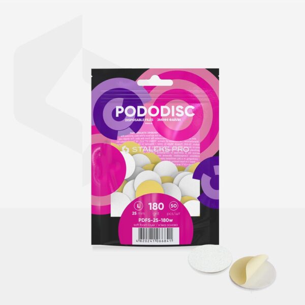 Staleks 180 grit, 50 piezas