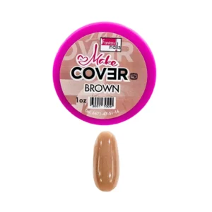 Acrílico make cover brown Fantasy Nails 1 onza