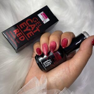 Gel Cat Eye Red Fantasy Nails 15ml