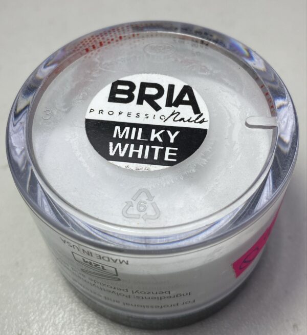 Acrílico milky white Bria Nails 2 onzas