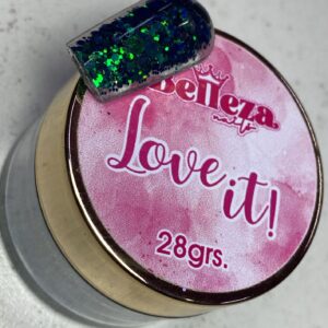 11-20.jpeg Acrílico glitter #23 love it Belleza Nails 28grs