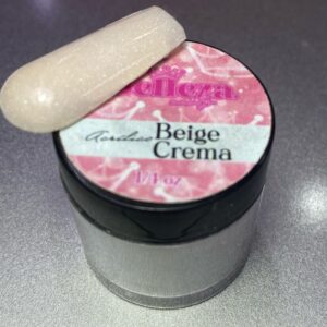 Acrílico Beige Crema Belleza 1/4 onza