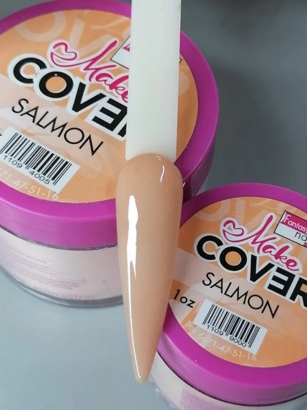 Acrílico make cover salmón Fantasy Nails 1 onza