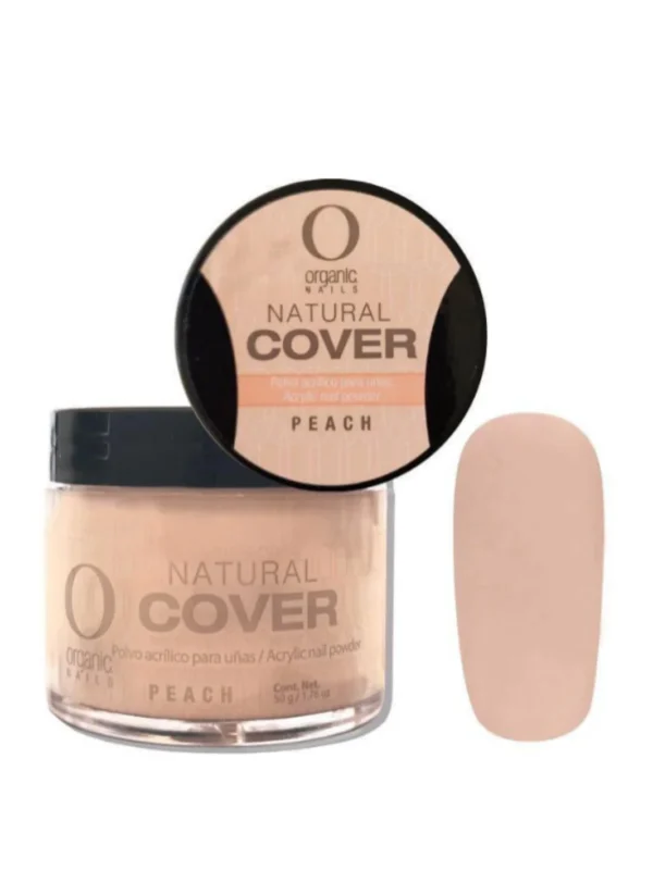 Acrílico natural cover peach Organic 1.76 onzas