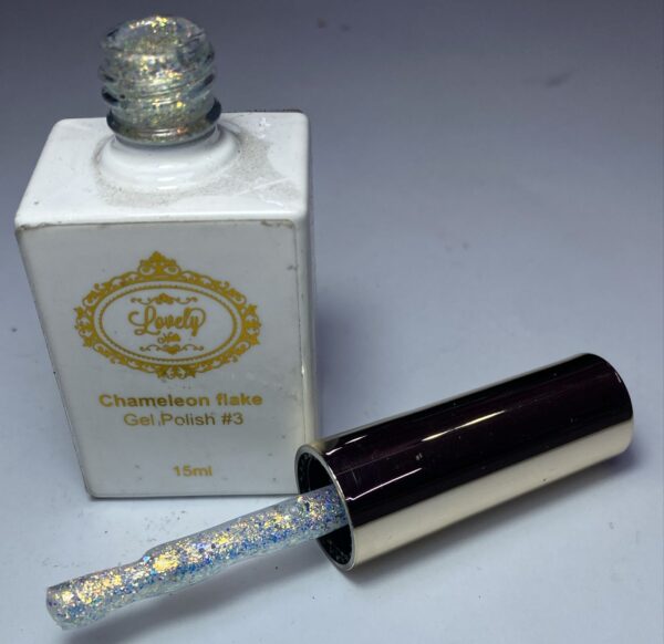 Chameleon flake gel polish #3 Lovely Nails 15ml