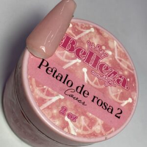 Acrílico cover pétalo de rosa 2 Belleza Nails 2 onzas