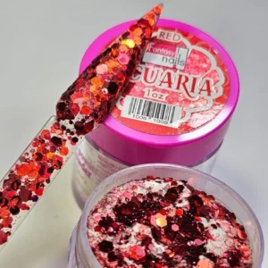 Acrílico acuaria red Fantasy Nails 1 onza
