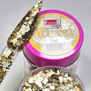 Acrílico acuaria gold Fantasy Nails 1 onza