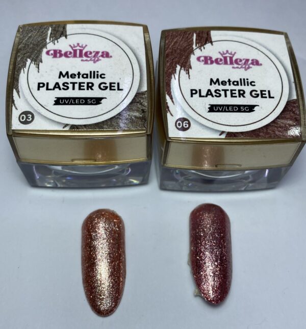 Metalic plaster gel Belleza 5g