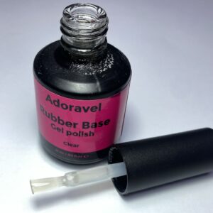 3-15.jpeg Rubber base gel polish clear Adorabel 15ml