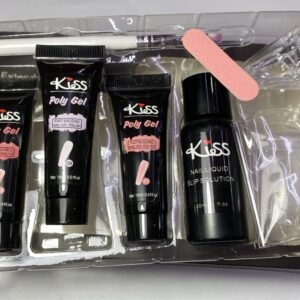 Kit pequeño de poly gel Kiss