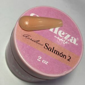 Acrílico cover salmón 2 Belleza Nails 2 onzas