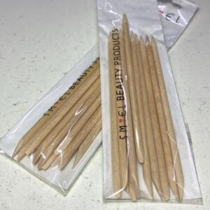 Paquete de palitos de naranjo para uñas 12 unidades