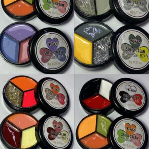Solid cream paint gel 3 en 1 Kiss 8g