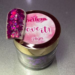 3-46.jpeg Acrílico Glitter #9 Love it Belleza 1/4 onza