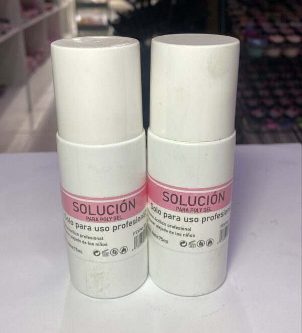 Solución para poly gel 75ml