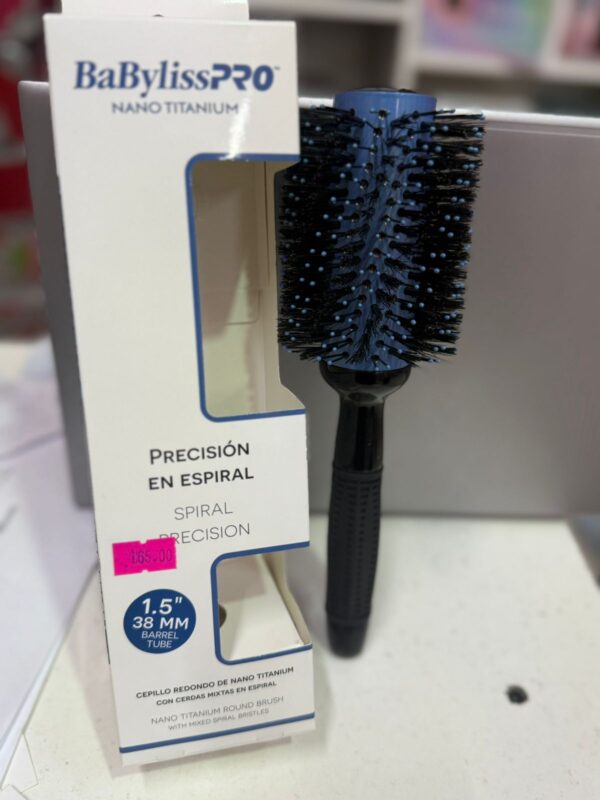 Cepillo Redondo en espiral 38 mmbabylisspro
