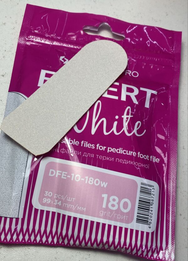 Staleks Expert white 180 grit, 30 piezas