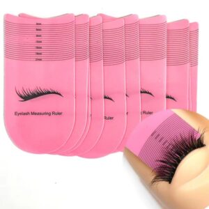 Regla portátil para medir longitud de pestañas Belleza