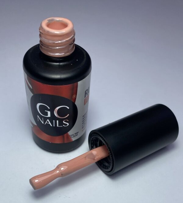 Rubber peach gel GC nails 12ml