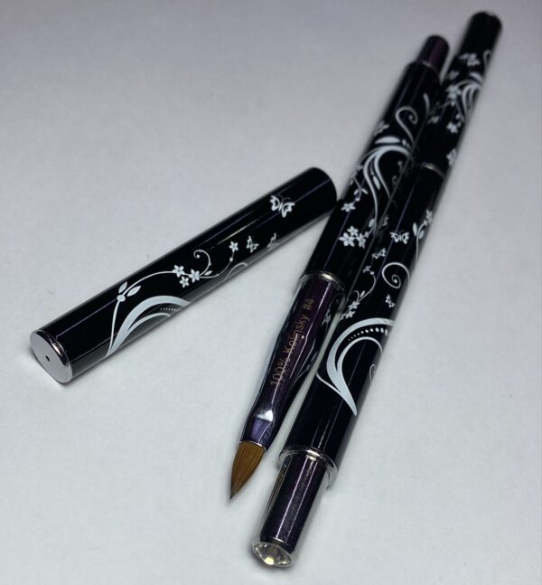 Pincel #4 kolinsky negro Belleza Nails