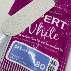 Staleks expert white 80 grit, 30 piezas