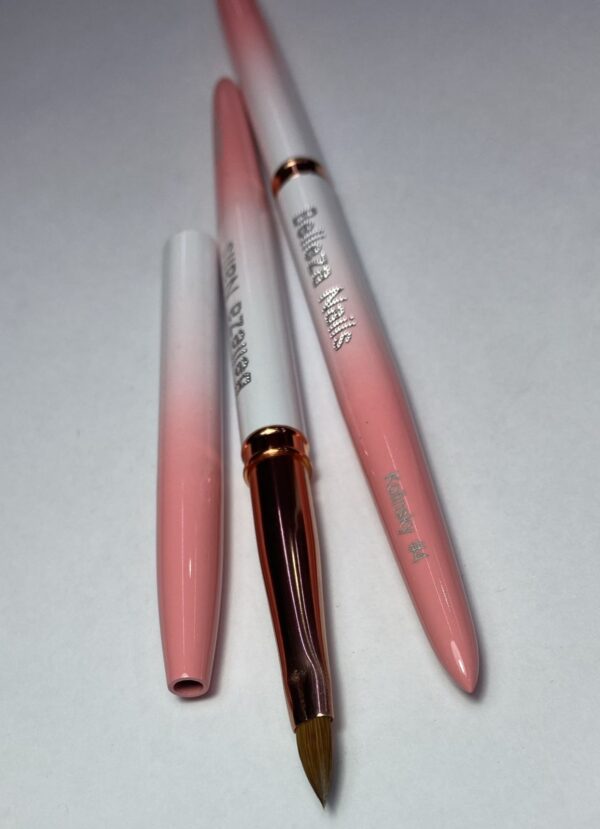 Pincel #4 palo rosa Belleza Nails