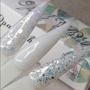Colección Opal White Fantasy Nails