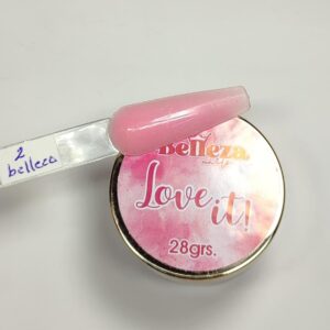 Acrílico love it #2 Belleza Nails 28grs