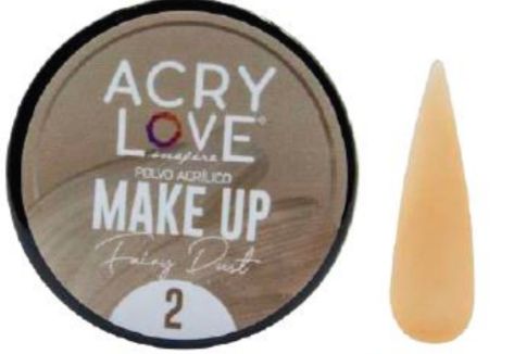 Acrílico Make Up Faing Dust #2 Acry Love 2 onzas