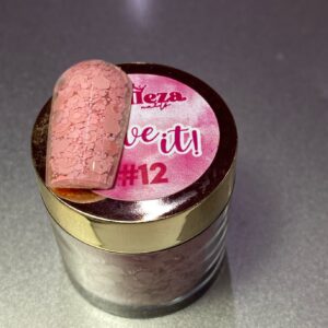 Acrílico Glitter #12 Love it Belleza 1/4 onza