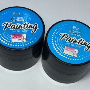 Blue gel painting Fantasy