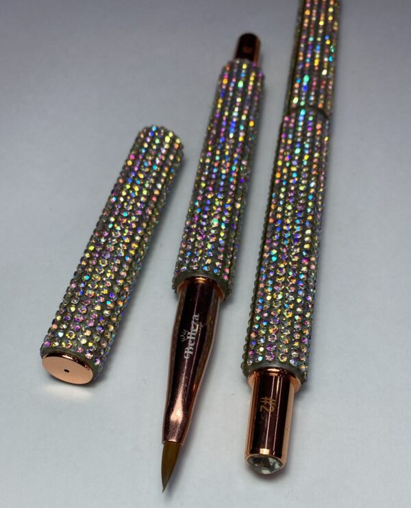 Pincel #2 cristalizado Belleza Nails