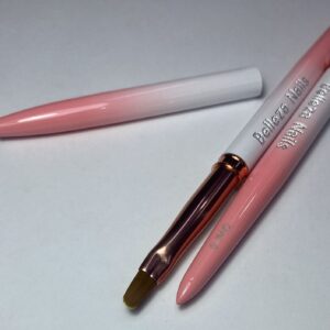 Pincel Ovel #6 palo rosa Belleza Nails