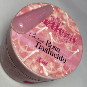Acrílico cover rosa traslúcido Belleza Nails 2 onzas