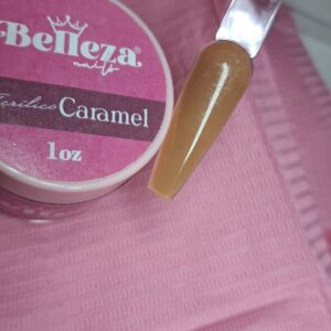 Acrílico caramel Belleza Nails 1 onza