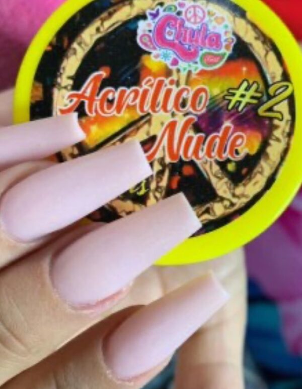 Acrílico Nude #2 Chula Nails 60 gramos