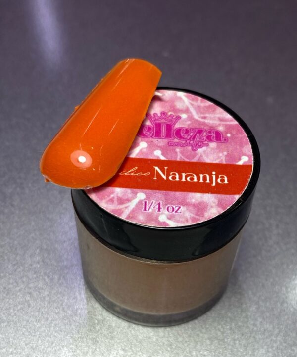 Acrílico Naranja Belleza 1/4 onza