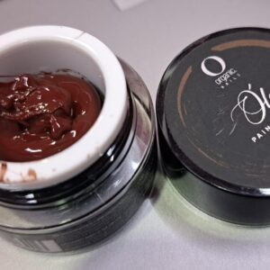 Oleo gel painting Brown