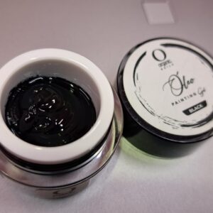 Oleo painting gel black Organic