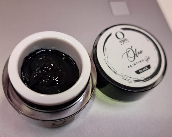 Oleo painting gel black Organic