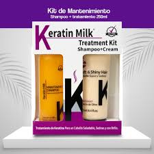 Tratamiento shampoo y tratamiento  Keratin Milk