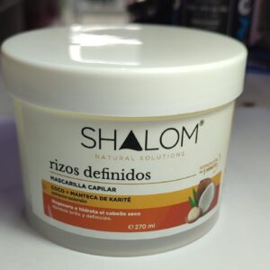 Mascarilla Rizos Definidos  de coco y manteca de karité