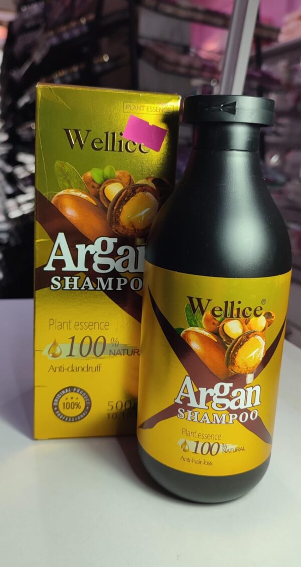 Shampoo de argan Wellice