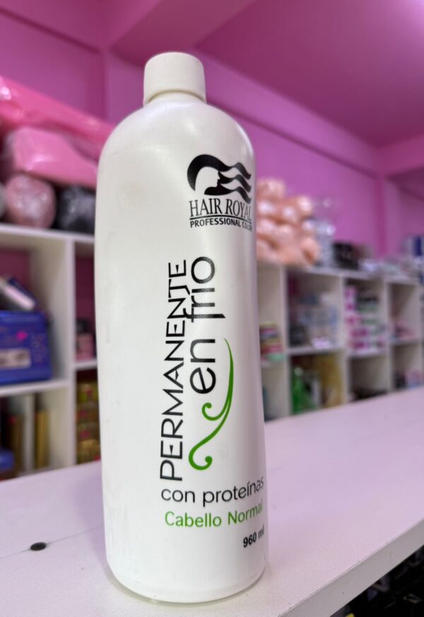 Permanente en frio (ondulante) para cabello normal