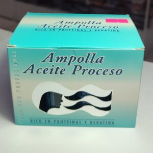 Caja de Ampollas Aceite Proceso Hair Royal
