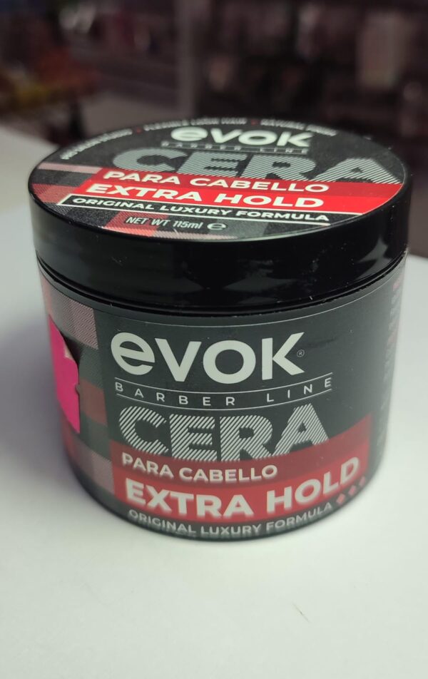 Cera para cabello Extra Hold Evok