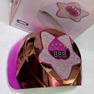 Lámpara Rose Gold metálic LED/UV SUN QY7
