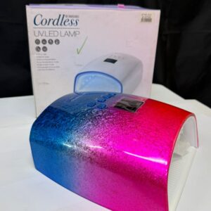 Lámpara Codless rosado con azul