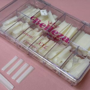 Tips Cuadrados Naturales XL Belleza